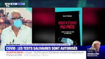 Tests salivaires: le Pr Gilles Pialoux salue 