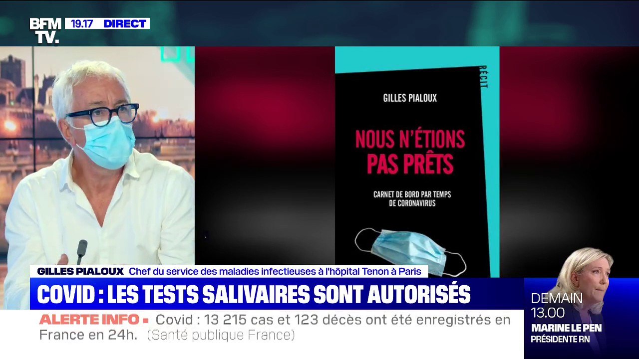 Tests salivaires: le Pr Gilles Pialoux salue "une avancée"