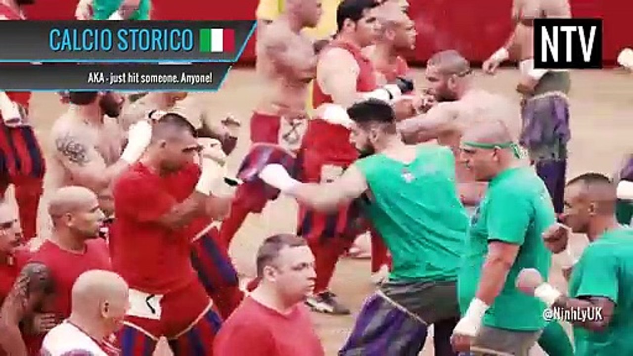 Top 10 Weirdest Sports in the World - Part 2!