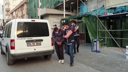 İş yerini soyarken suçüstü yakalanan hırsızlar tutuklandı