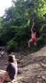 How Not to Jump Off of A Rope Swing