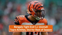 C.J. Uzomah Tears Achilles