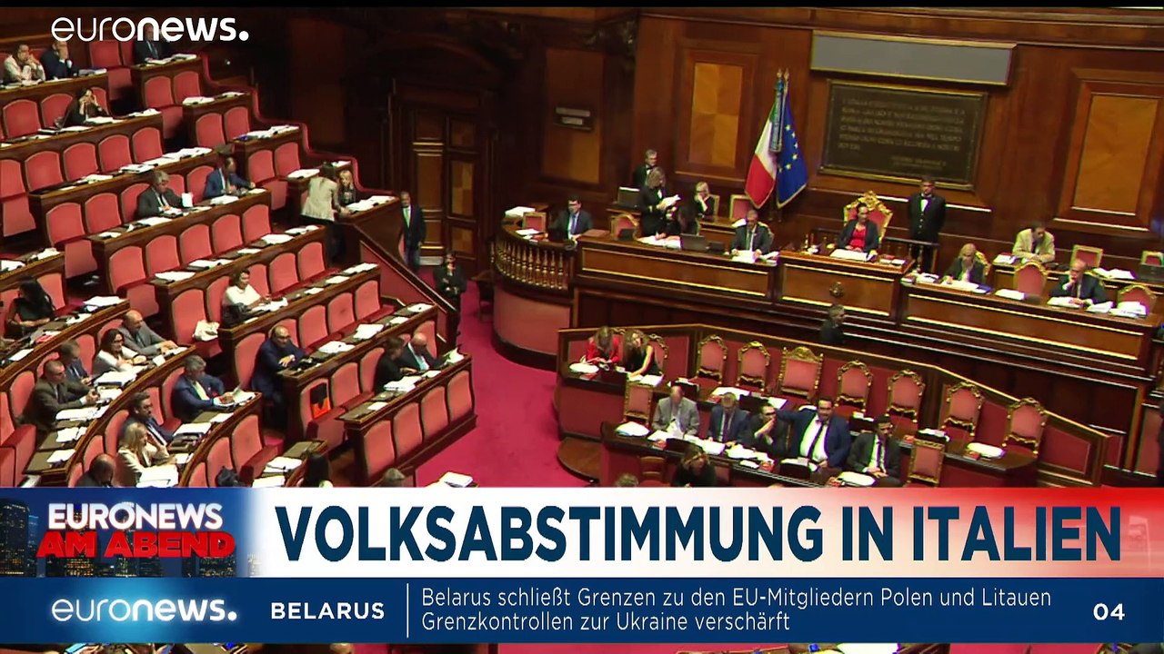 Sturm auf Urlaubsinseln - Euronews am Abend am 18.09.