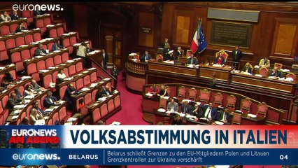 Sturm auf Urlaubsinseln - Euronews am Abend am 18.09.