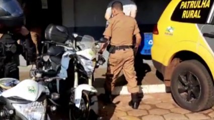 Homem flagrado com Audi roubado é preso pela Polícia Militar