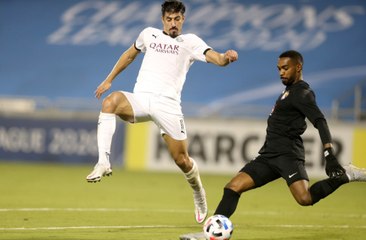 Doublé et Assist de Bounedjah en ACL