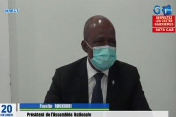 RTG / Entretien entre les leaders religieux et le Président de l’assemblée nationale