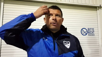 Christian Woike nach dem 3:0-Sieg gegen Vicky