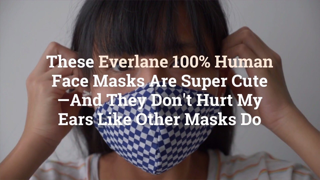 These Everlane 100 Human Face Masks Are Super Cute—And They Don't Hurt