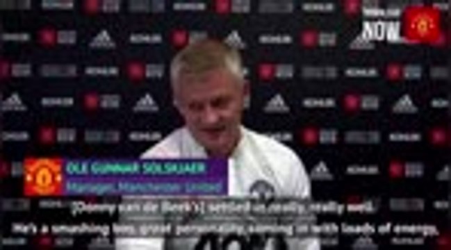 Solskjaer hails Van de Beek's instant impact at Manchester United