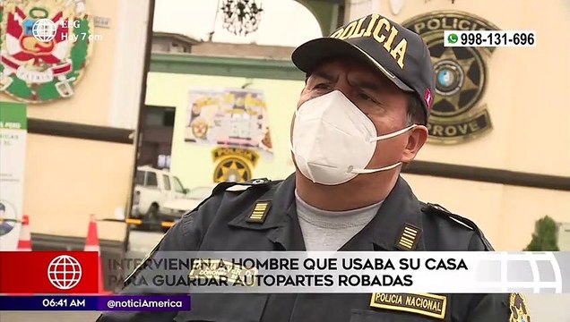 Intervienen a hombre que usaba su casa para guardar autopartes robadas | Primera Edición (HOY)