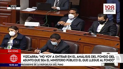 Martín Vizcara compareció ante el Congreso y ejerció su defensa | Primera Edición (HOY)