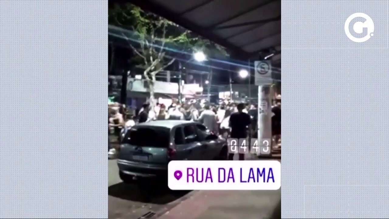 Vídeos mostram sexo explícito, uso de drogas e som alto na Rua da Lama