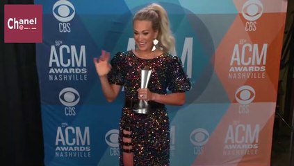 Carrie Underwood 2020 ACM Awards Interview Entertainer of the Year