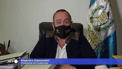 Presidente da Guatemala testa positivo para Covid-19