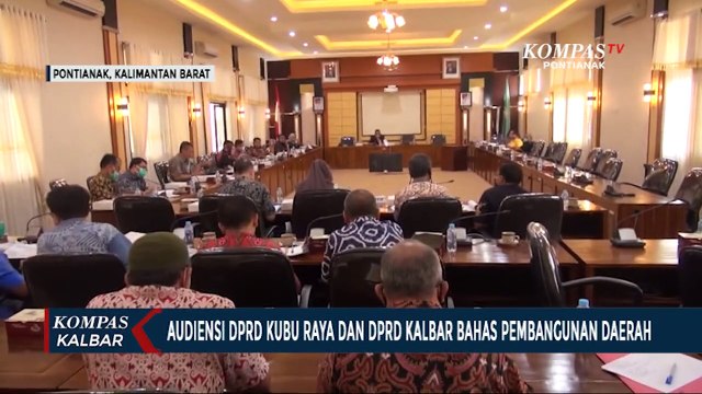 Audiensi antara DPRD Kalbar dan Kubu Raya Bahas Pembangunan Daerah