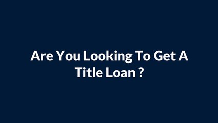 Get Auto Car Title Loans Pittsburgh PA | 724-930-2430