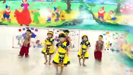 Bài hát đi học - Các bé mầm non múa