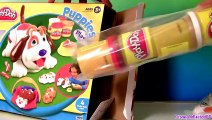 Play Doh Puppies Playset With Kibble Kranker - Play Dough Cute Puppy Bacon & Dog Food Funtoys