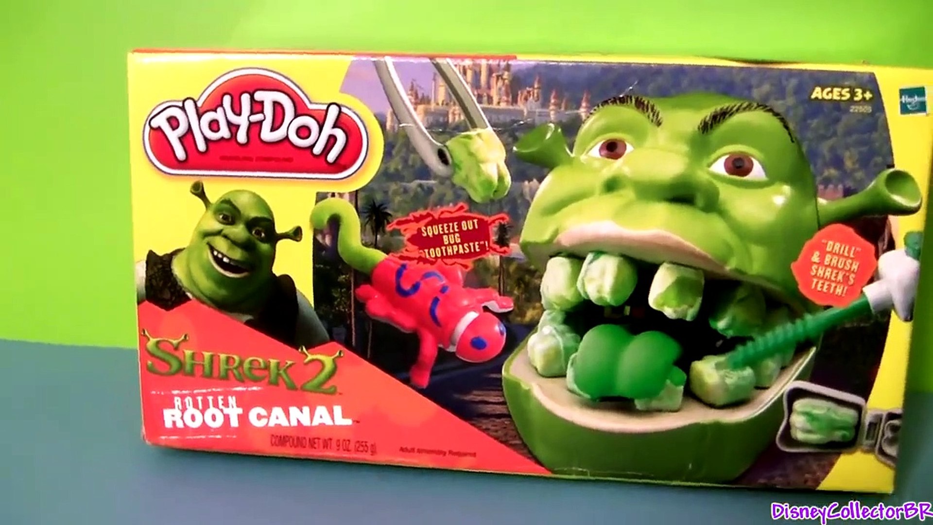 Play Doh Shrek Rotten Root Canal Playset with Dentist Dr Drill N Fill Play  Dough Review - video Dailymotion