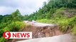 Trunk road in Baram collapses, 10,000 natives cut off