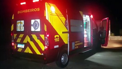 Morador de rua sofre queda na Avenida Brasil e é atendido pelo Siate