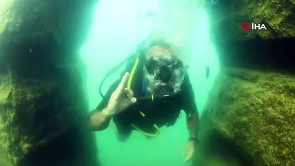 Depremle görünmez olan "Batık Şehir"de oluşan tahribat ilk defa görüntülendi