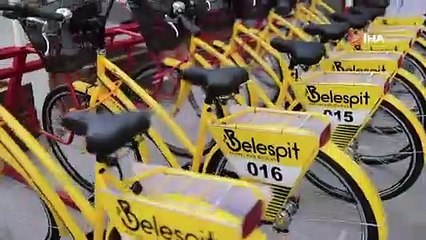 Akhisar’da ilk kez ücretsiz kiralık bisiklet dönemi