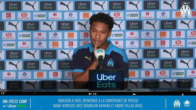 OM - LOSC : La conférence de presse de Boubacar Kamara