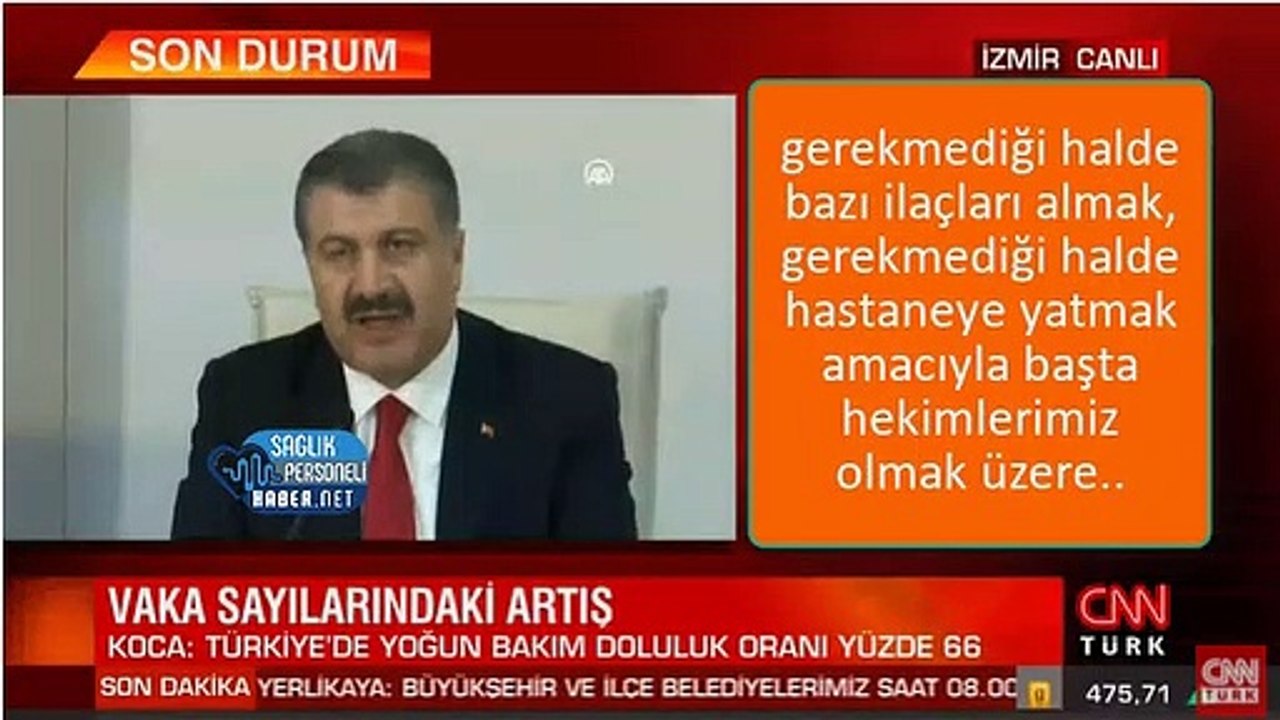 Sağlık Bakanı 'sağlık çalışanlarına yönelik şiddete' tepki gösterdi