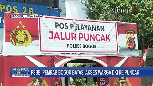 Pemkab Bogor Batasi Akses Warga DKI ke Puncak