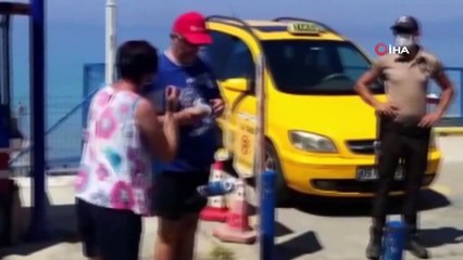 Kuşadası polisinden 15 ayrı noktada korona virüs denetimi