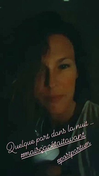 La jeune maman Lorie Pester s'adresse à ses fans en pleine nuit sur Instagram.