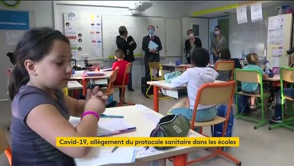 Coronavirus : vers un allégement du protocole sanitaire dans les écoles