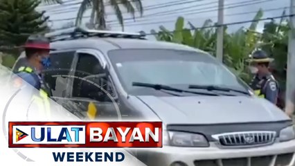 PNP-HPG, nag-inspeksyon sa mga turistang pumunta sa Tagaytay