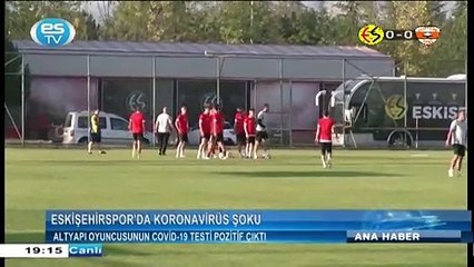 Eskişehirspor'da koronavirüs şoku