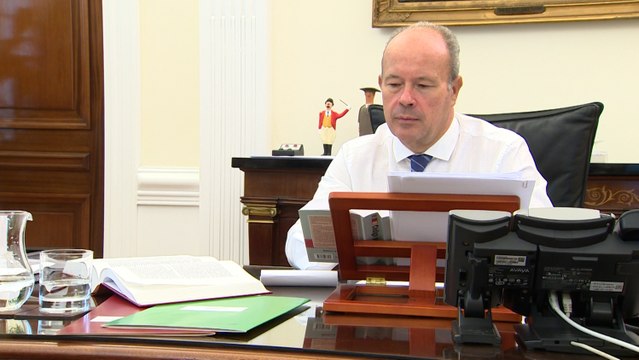 Juan Carlos Campo, ministro de Justicia