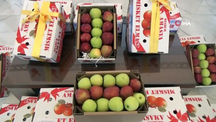 Başkan Sarı'dan '81 ilde 81 okula Amasya Elması'