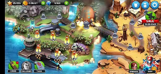 Tower defense with alian and other hard level