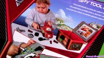 Cars 2 Mater SPY TOOL BOX Carry Case Mater Secret Agent Disney Pixar Buildable Toys