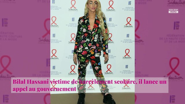 Bilal Hassani victime de harcèlement scolaire, il lance un appel au gouvernement