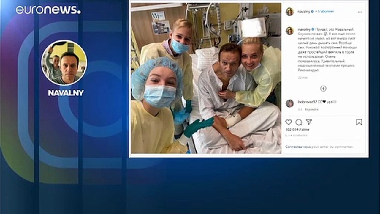 Alexeï Navalny se remet peu à peu