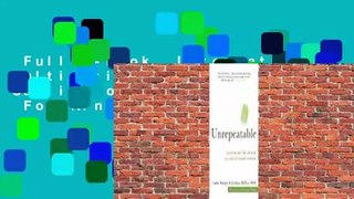 Full E-book  Unrepeatable: Cultivating the Unique Calling of Every Person  For Kindle