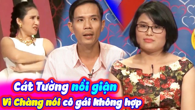 Cát Tường Nội Giận Vì Chàng Trai Thẳng Thừng Từ Chối Cô Gái Vì Không Hợp Cạ | BMHH Tập 346
