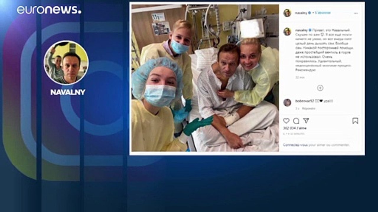 Treppenübung - neues Bild von Alexej Nawalny