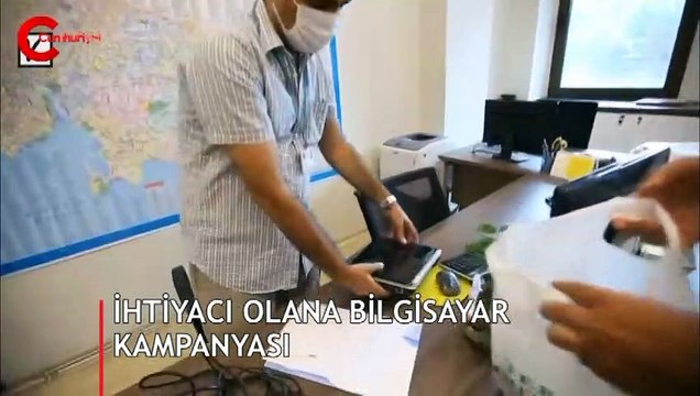 Uzaktan eğitim gören Kadıköylü ihtiyaç sahibi öğrencilere bilgisayar desteği