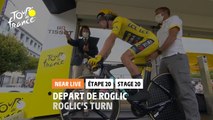 #TDF2020 - Étape 20 / Stage 20 - Départ de Roglic / Roglic's turn