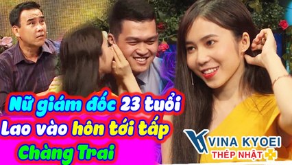 Nữ Giám Đốc 23 Tuổi Xinh Đẹp Chủ Động Lao Vào Hôn Tới Tấp Khiến Quyền Linh Trầm Trồ | BMHH Tập 379