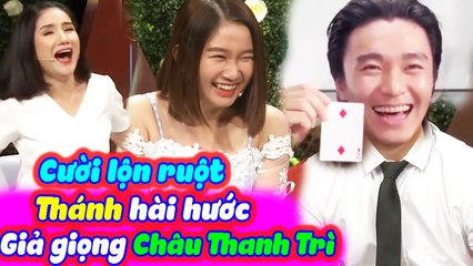 Thánh Hài Giả Giọng Châu Thanh Trì Làm Thơ Hôi Nách Khiến Cả Trường Quay Cười Bể Bụng | BMHH Tập 388