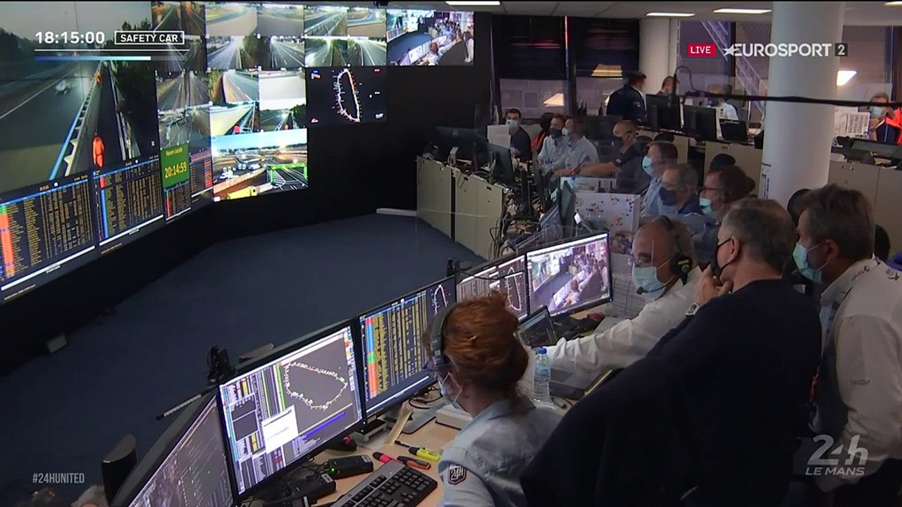 24H DU MANS : UN ACCIDENT PROVOQUE LA SORTIE DE LA SAFETY CAR